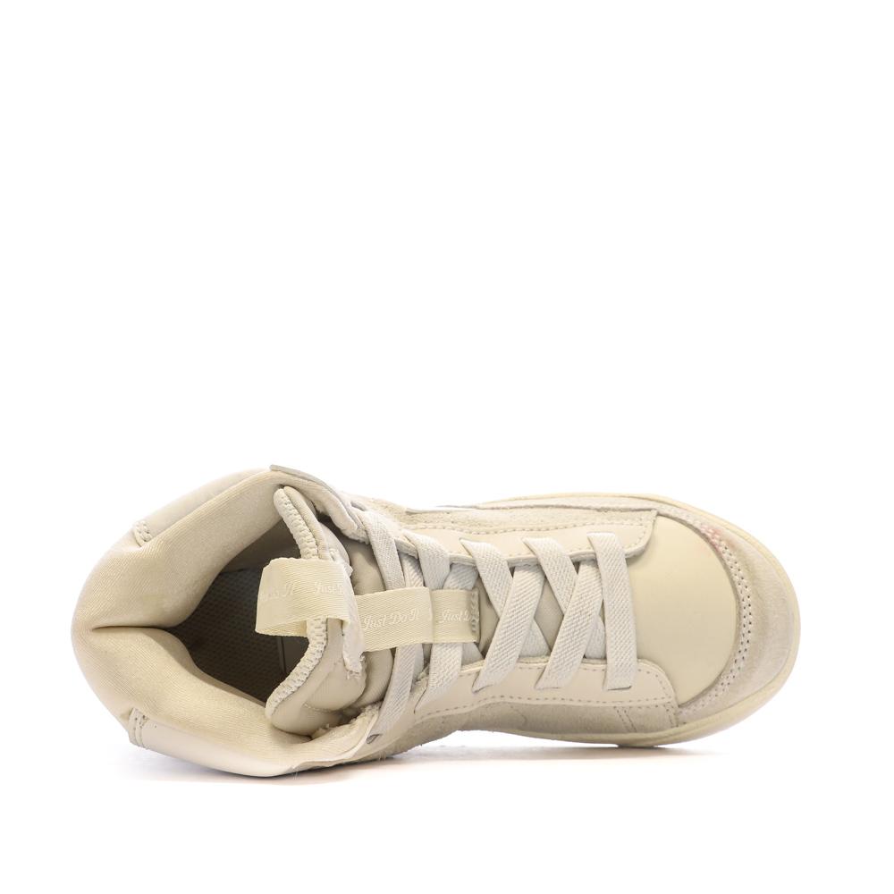 Nike Baskets Beige Garçon/Fille Nike Blazer Mid 77