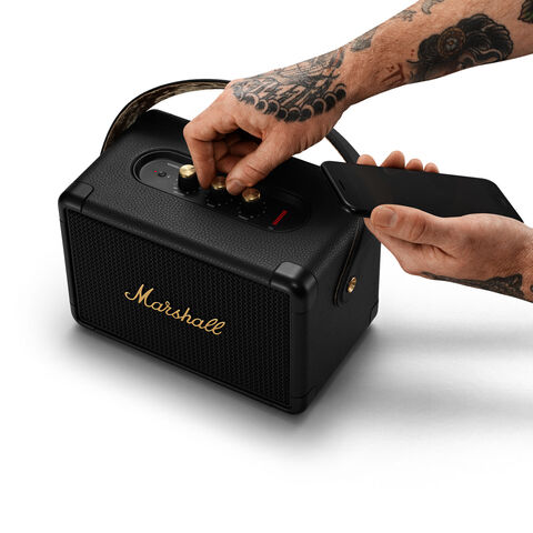 Marshall Kilburn II – compacte Bluetooth-luidspreker met legendarisch design Brass