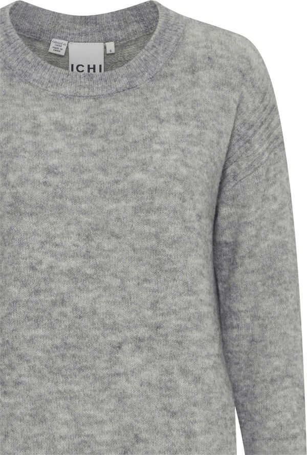 ICHI IHKAMARA LONG LS Grey melange