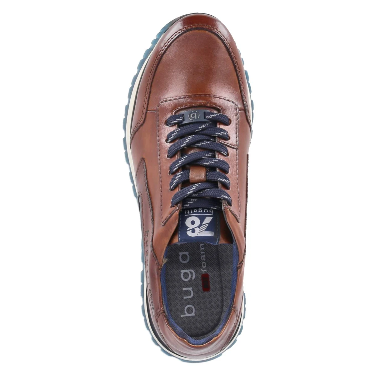 BugattiHalbschuhe - Cognac