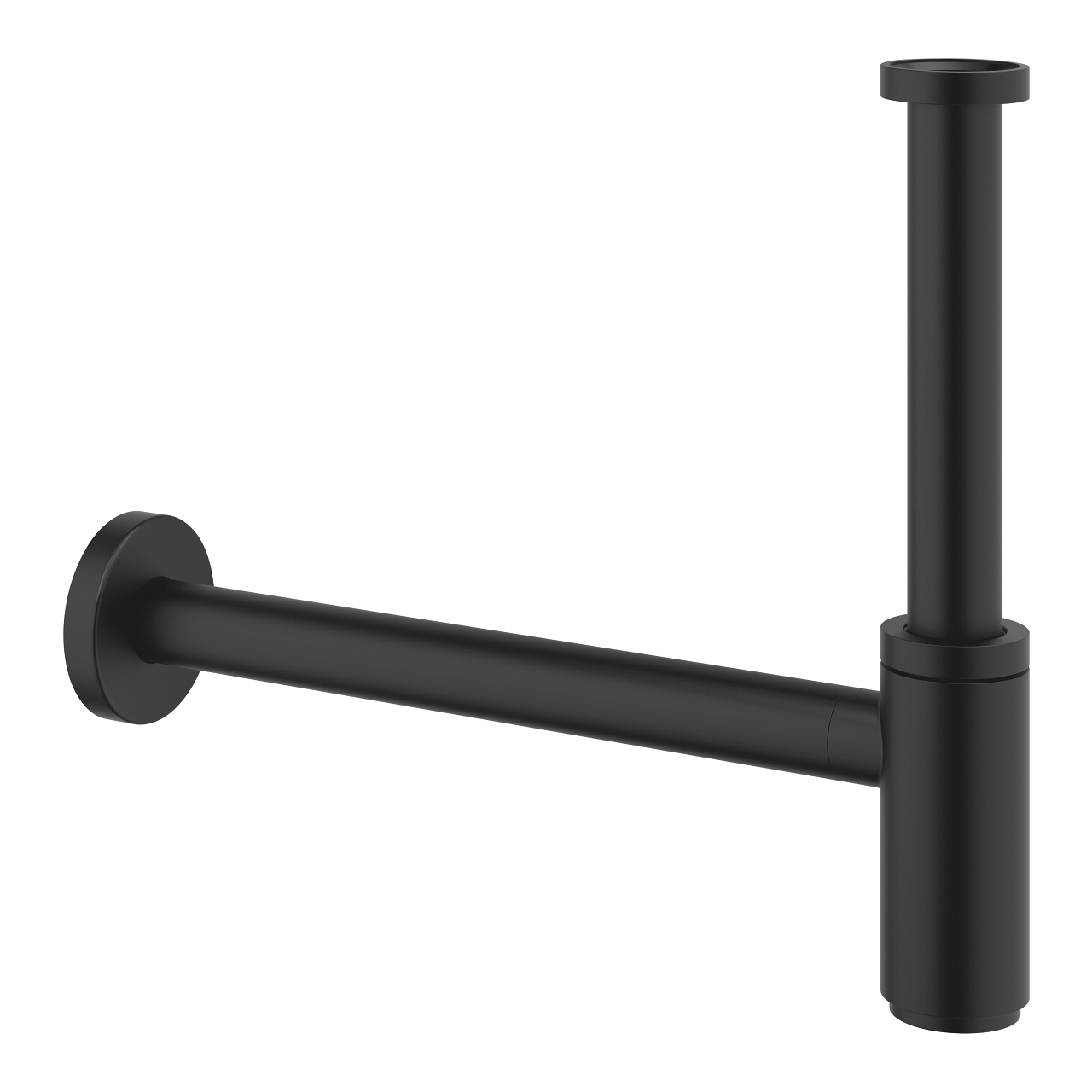 Grohe designsifon 1 1/4'' phantom black - zwart mat