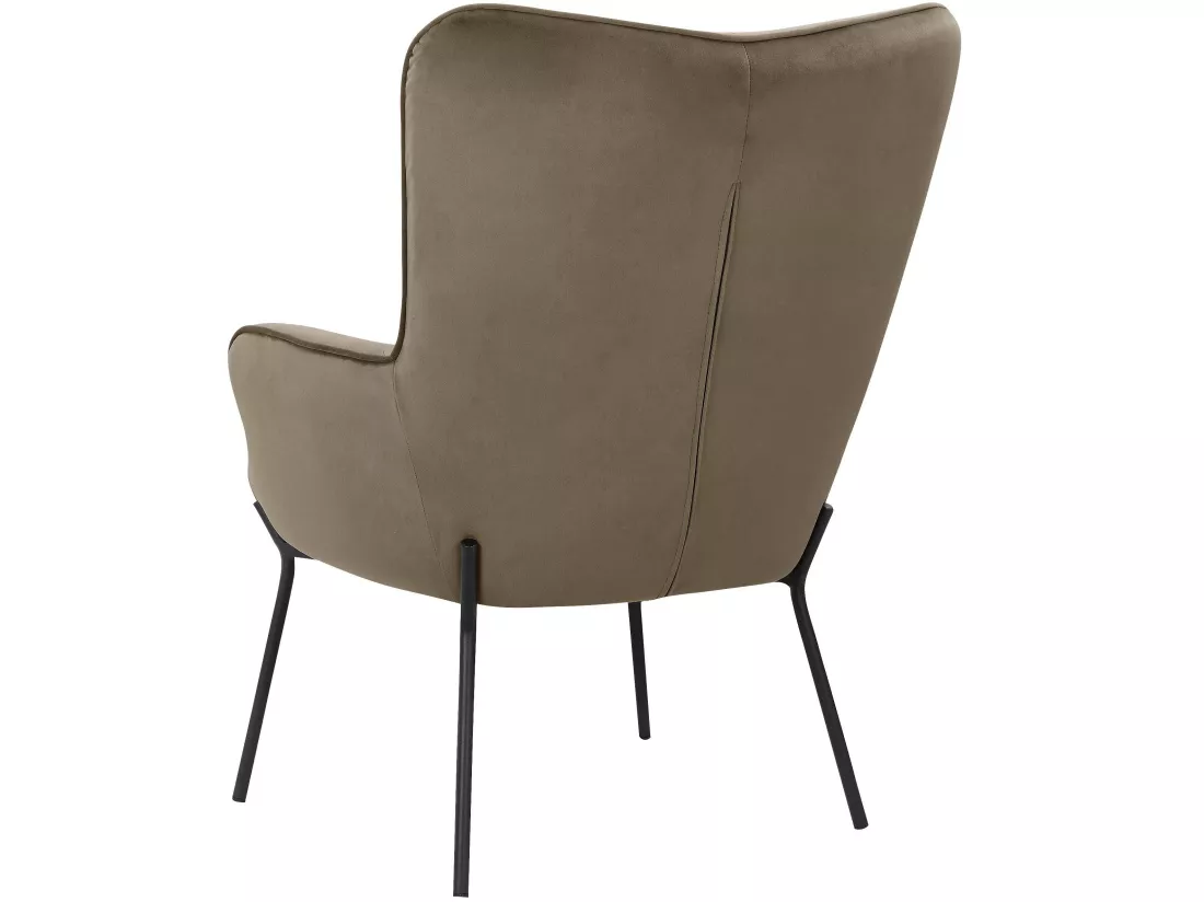 Chaise longue Boris Mocca Stax