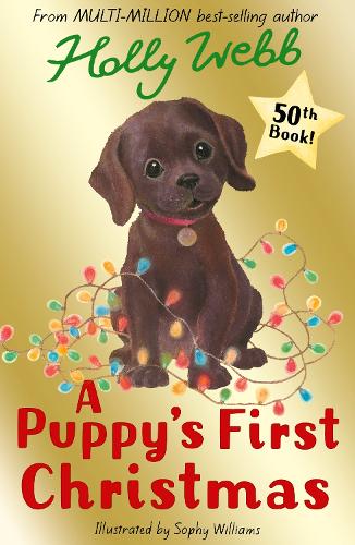A Puppy's First Christmas - Holly Webb Animal Stories (Paperback)
