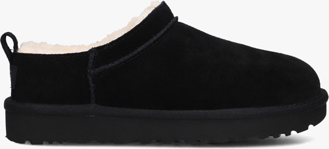 zwarte ugg instappers w classic micro