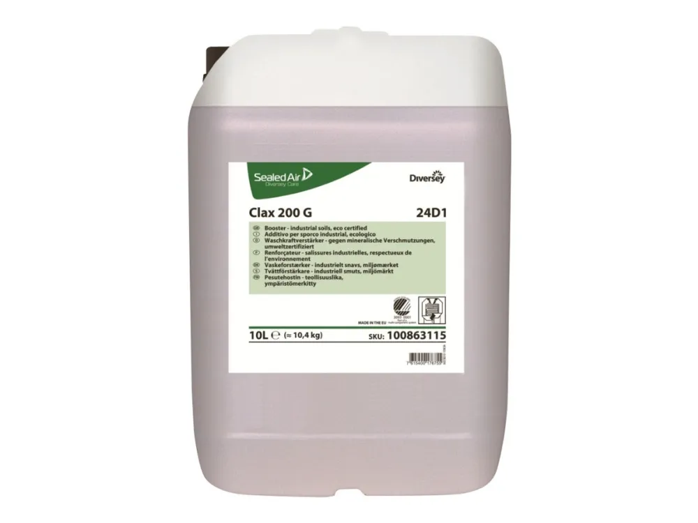 Clax 200 G 24D1 - Biologisk vaskemiddel - væske - dunk - 10 L - professionel - maskinklar - koncentreret