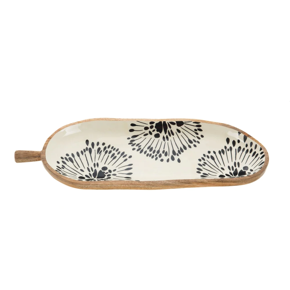 Plat feuille Nala 50 cm Amadeus