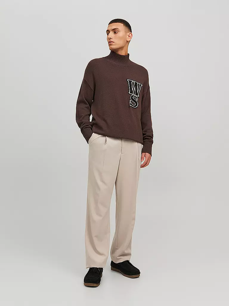 JACK & JONES Anzughose JPSTBILL beige