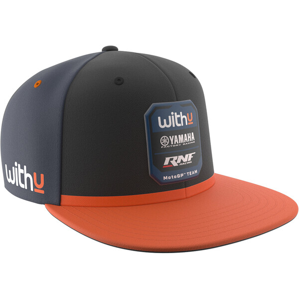 Ixon - Casquette Flat RNF Racing 22 Noir / Navy / Orange