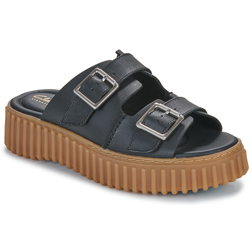 Clarks - TORHILL SLIDE - Noir
