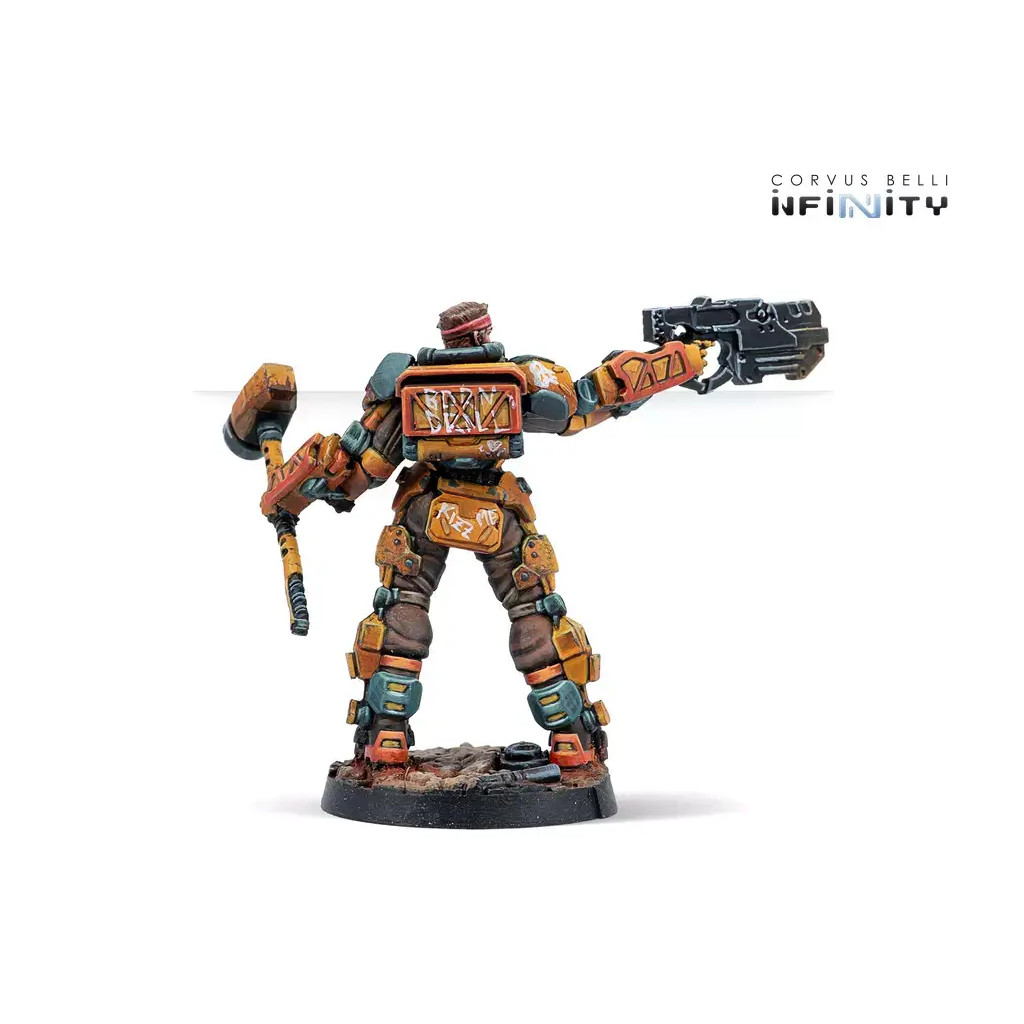 Infinity - NA2 - Diggers, Armed Prospectors (Chain Rifle)