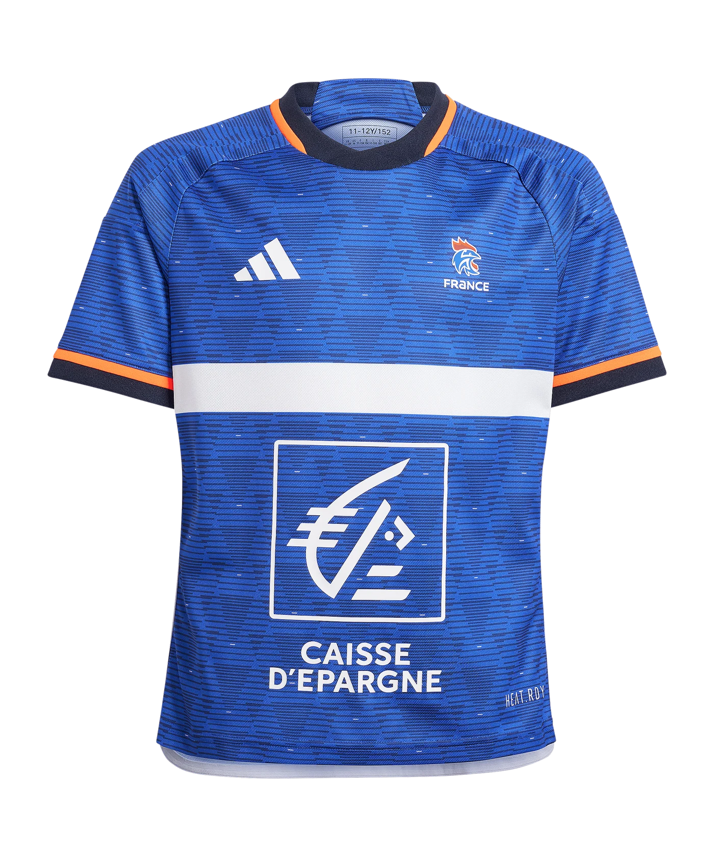 adidas Team France HB Trikot Kids Blau