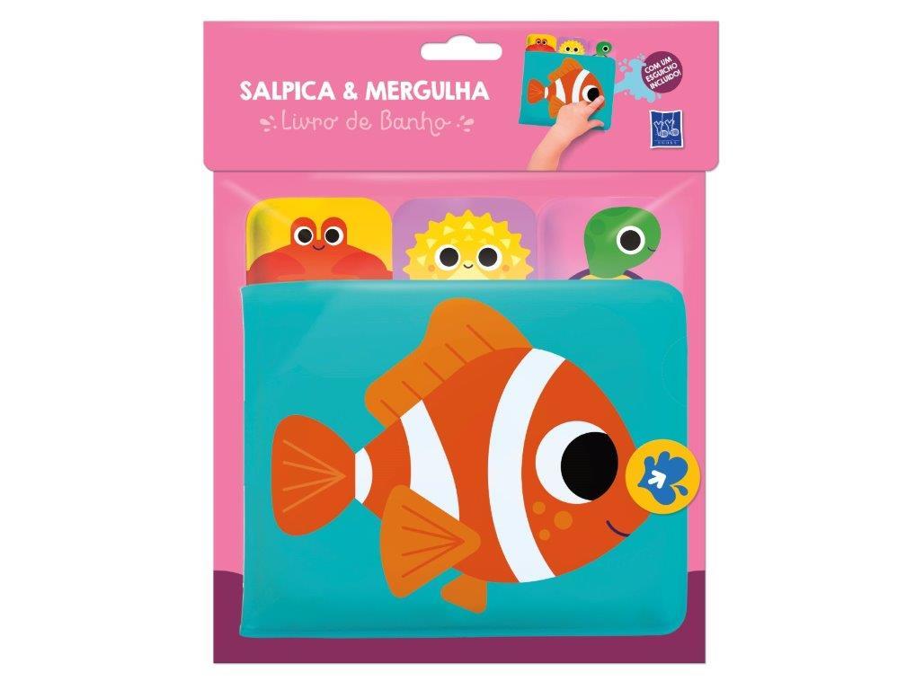 LIVRO SALPICA & MERGULHA - PEIXE