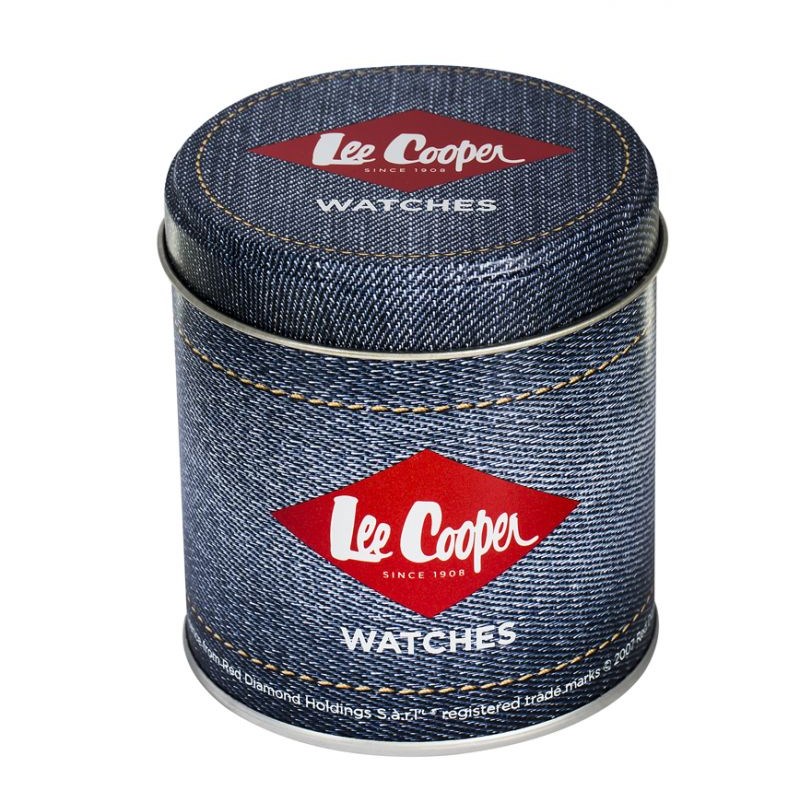 Montre Lee Cooper en Maille Milanaise Homme Argent