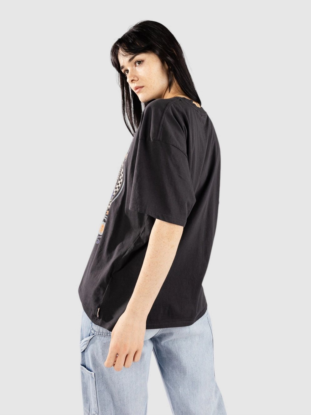 Rip Curl Luna Heritage T-Shirt washed black