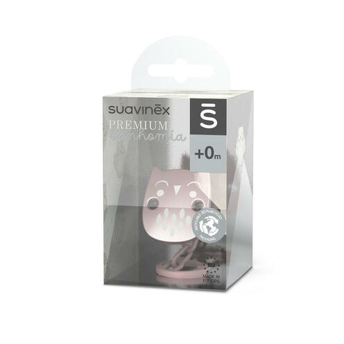 Attache Sucette Avec Chaîne Rose - SUAVINEX