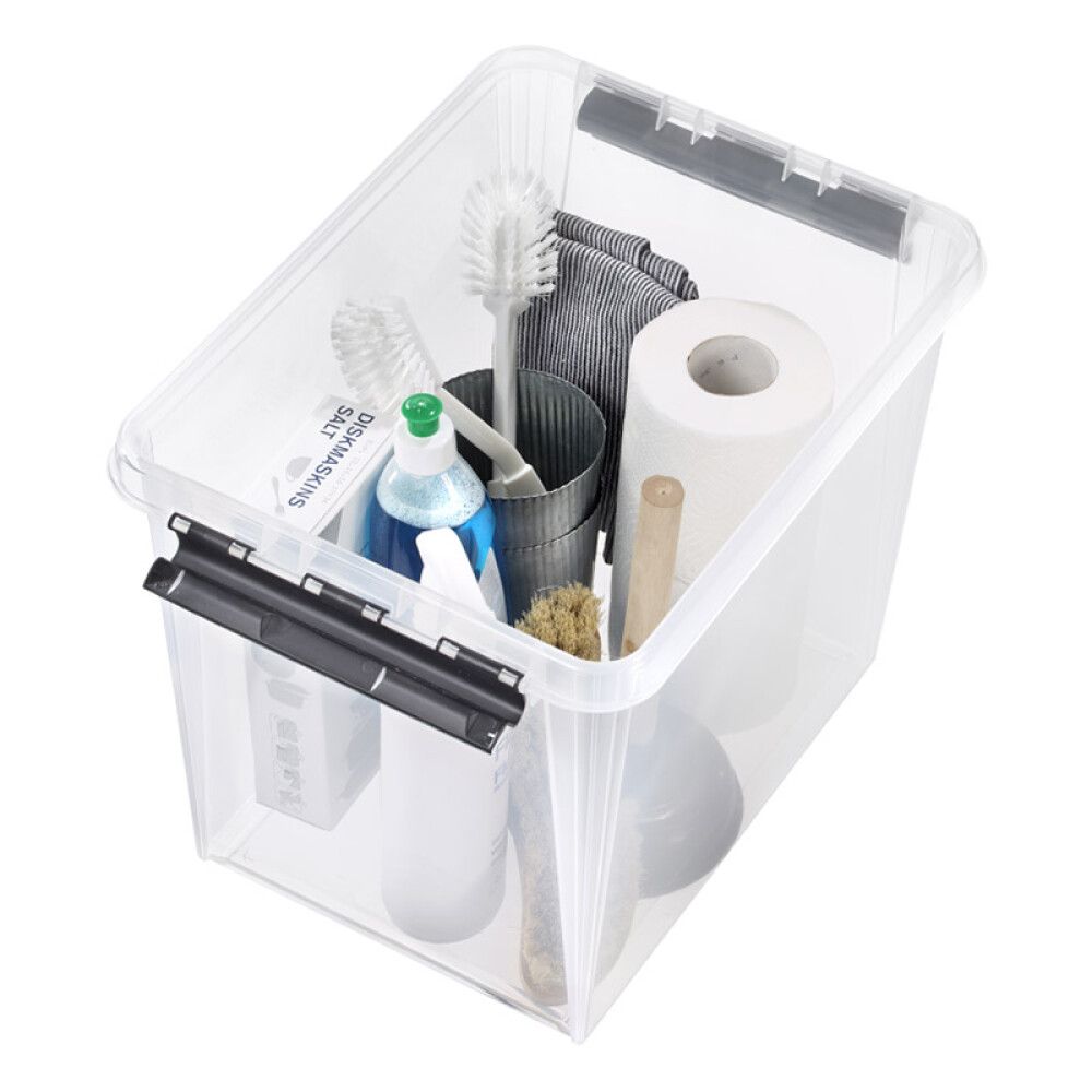 OPPBEVARINGSBOKS SMARTSTORE CLASSIC 25L MED LOKK