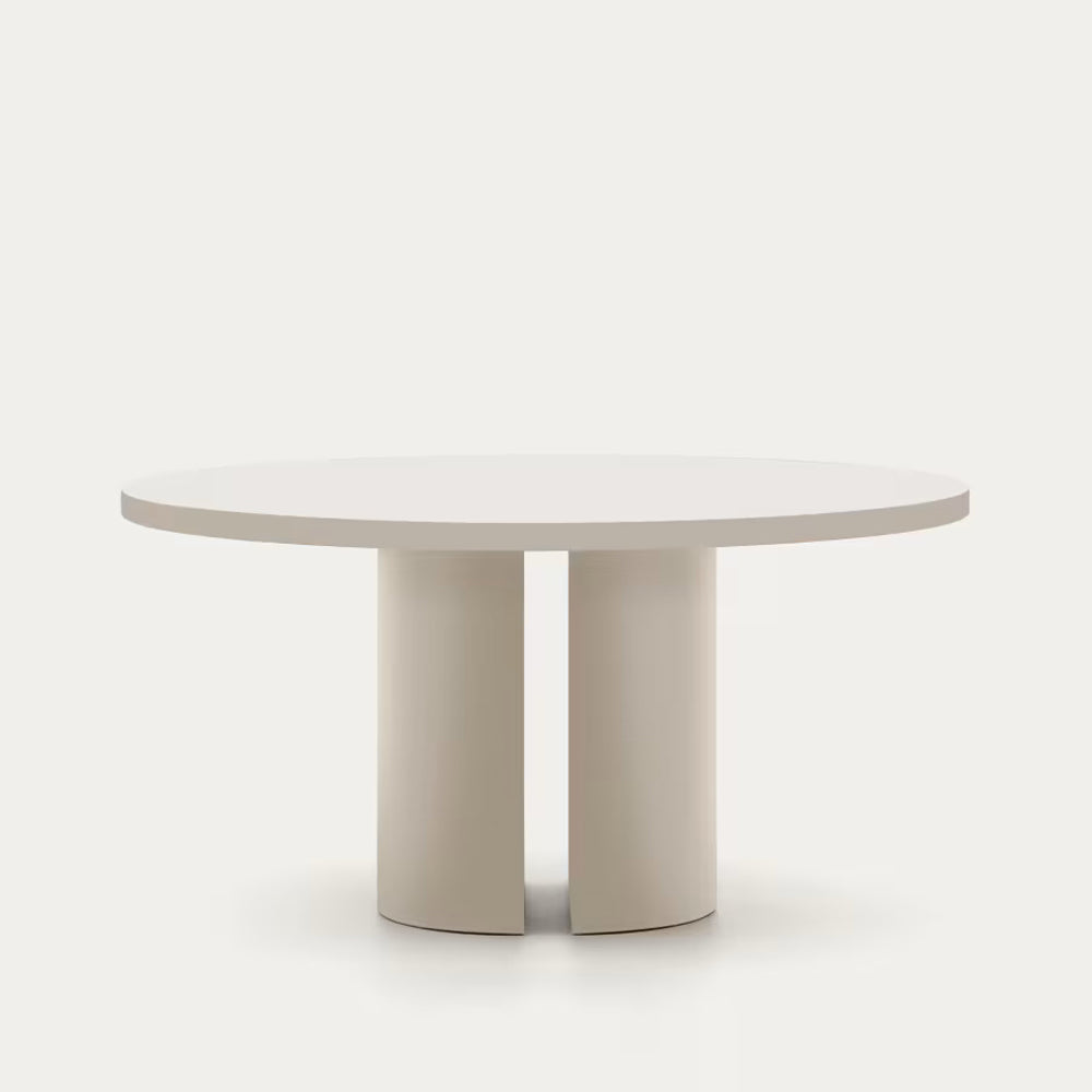 Kave Home Nealy Eettafel Ã 150 cm - Ecru