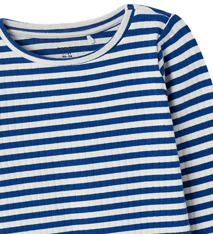 Name It Bluse - NmfSuraja - Rib - Surf The Web/Stripe