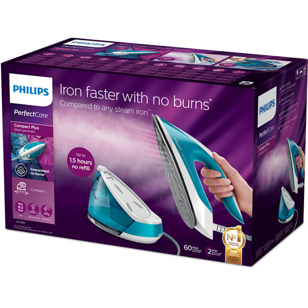 Philips stoomgenerator PerfectCare Compact Plus GC7920/20 2400W