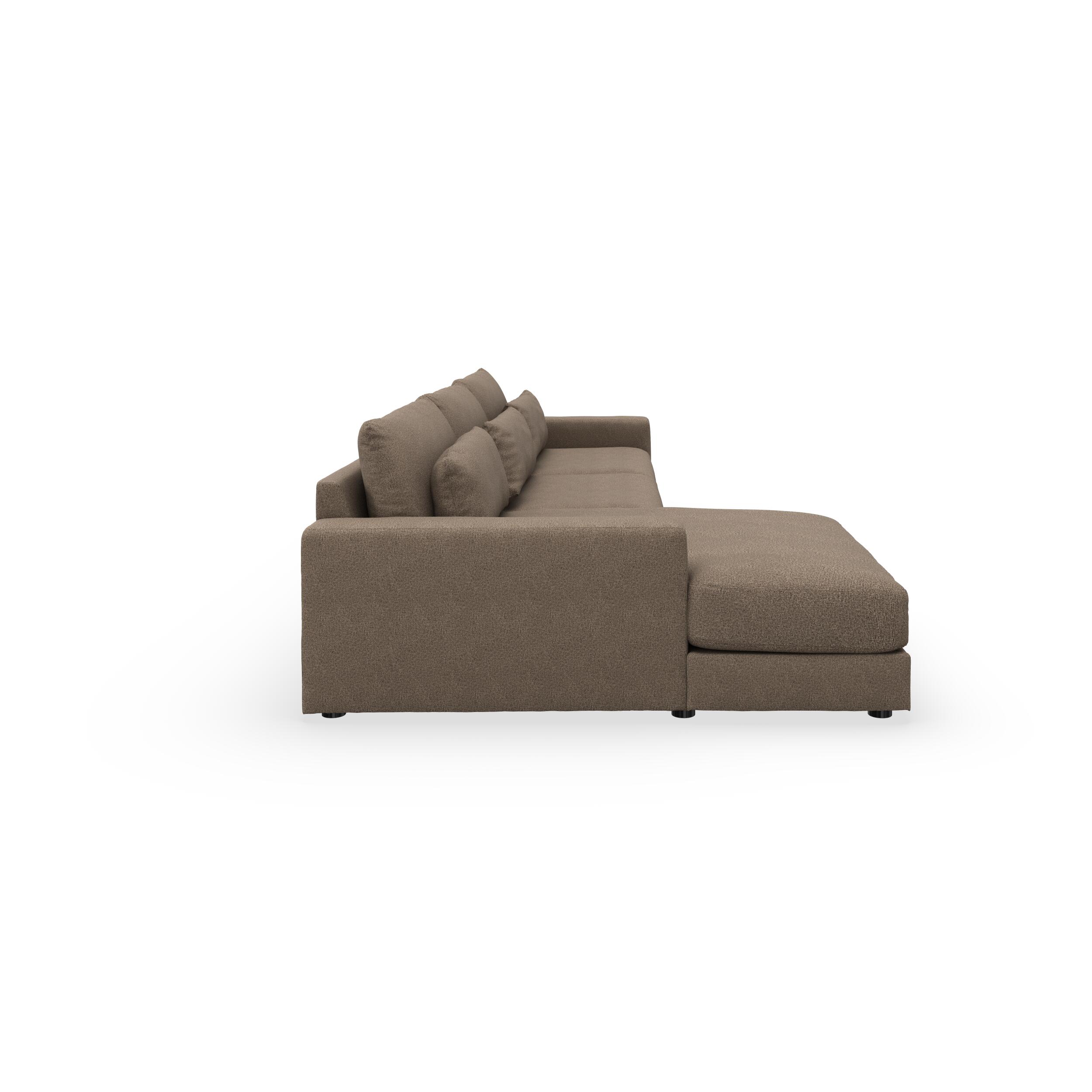 Halmstad venstrevendt sofa med chaiselong