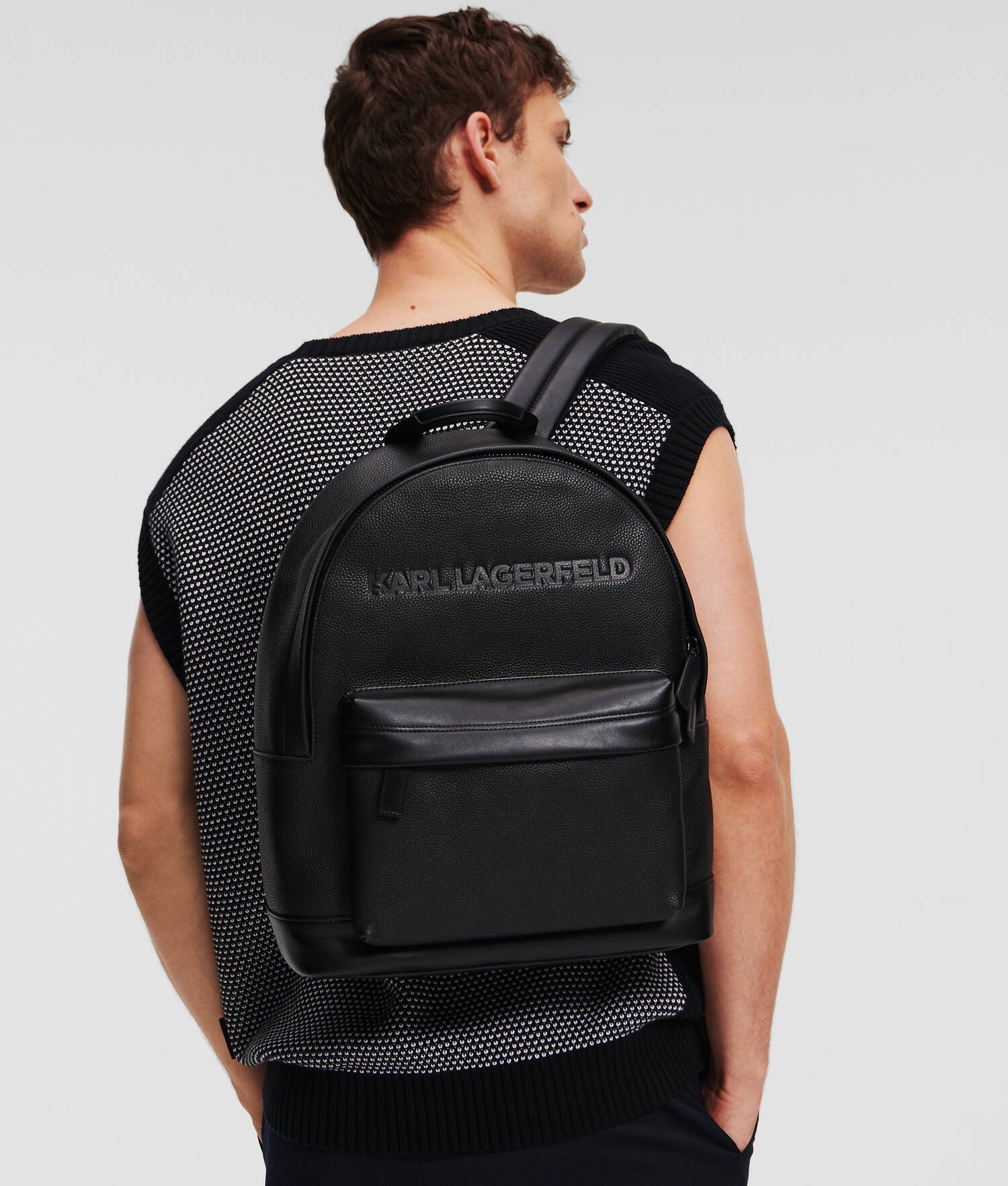 SAC À DOS K/ESSENTIAL EN CUIR