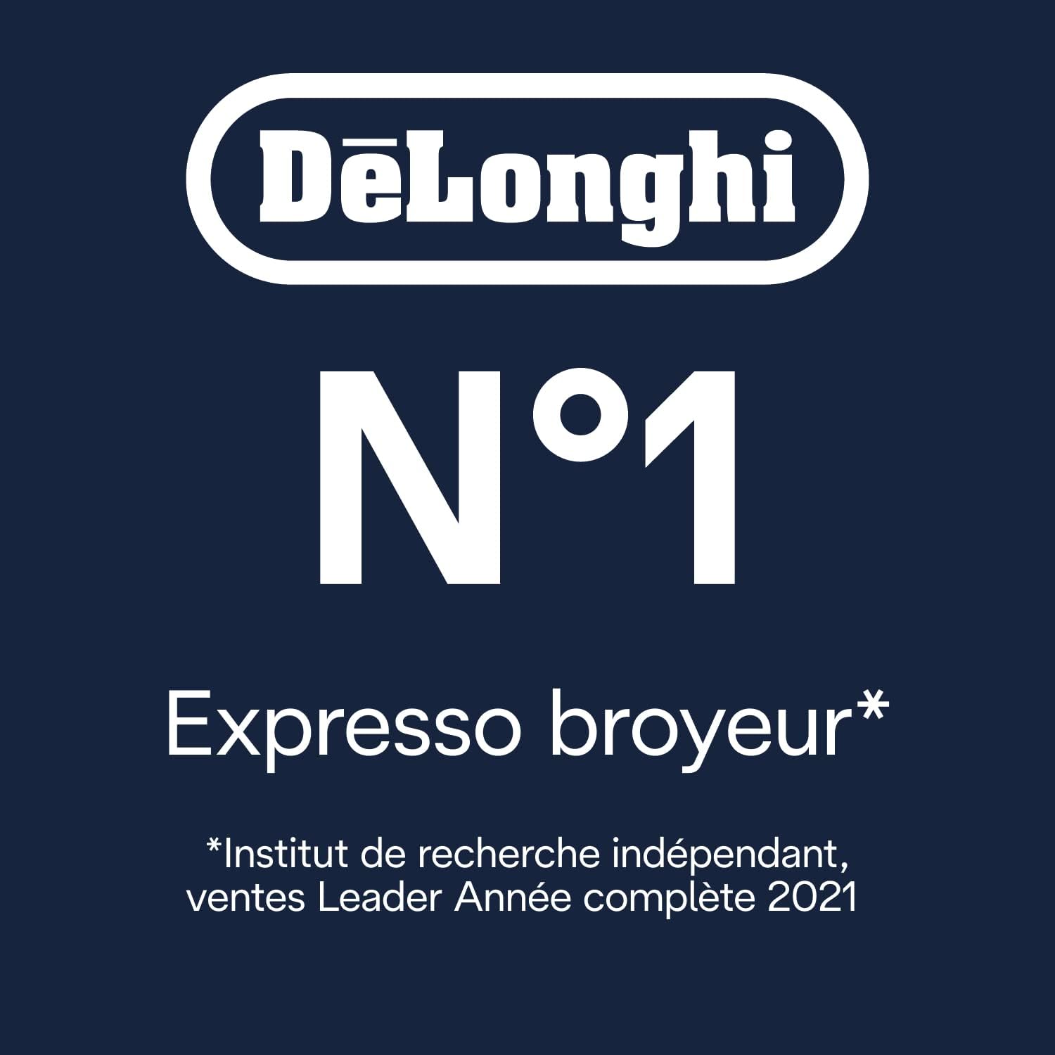 De'Longhi Magnifica Evo Machine a Café Grain ECAM292.81.B, Machine Expresso et Cappucino, 1.8L, 1450W, Noir
