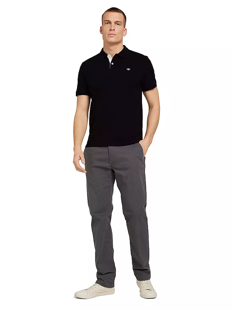 TOM TAILOR Poloshirt schwarz