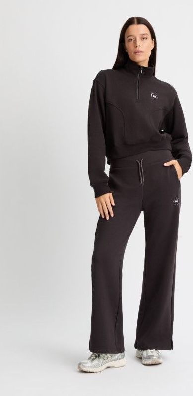 Röhnisch - 112275-S289 - Lange Broeken - Antraciet - Soft Sweat Wide Pants