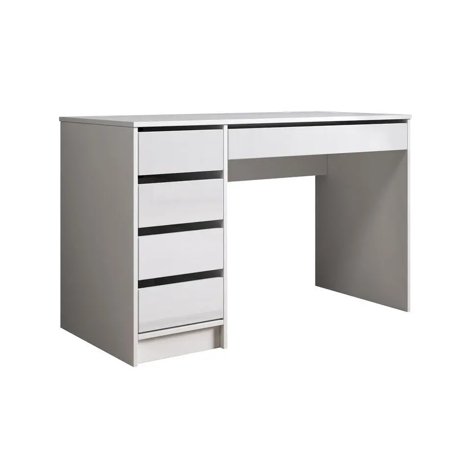 Meubella - Bureau Avio - Wit - 120 cm