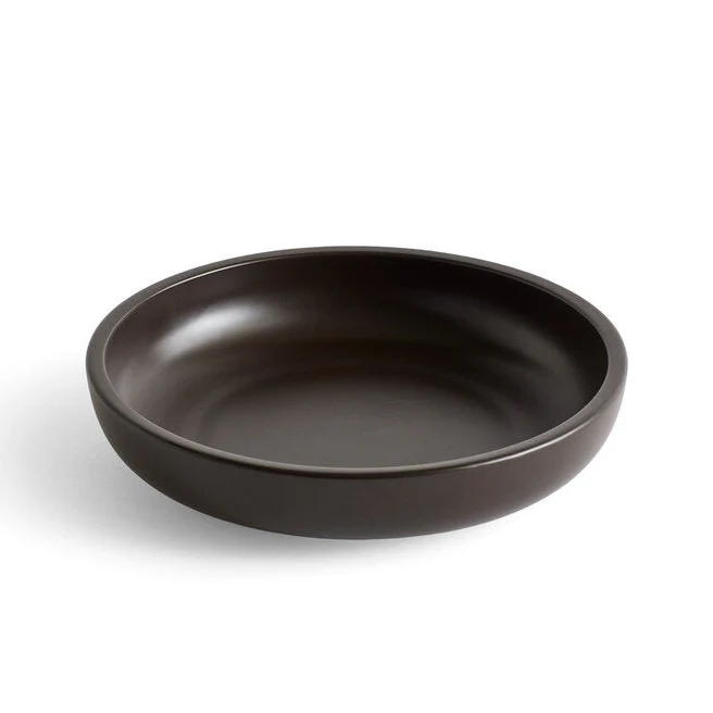 HAY  Sobremesa Serving skål M - Dark Brown
