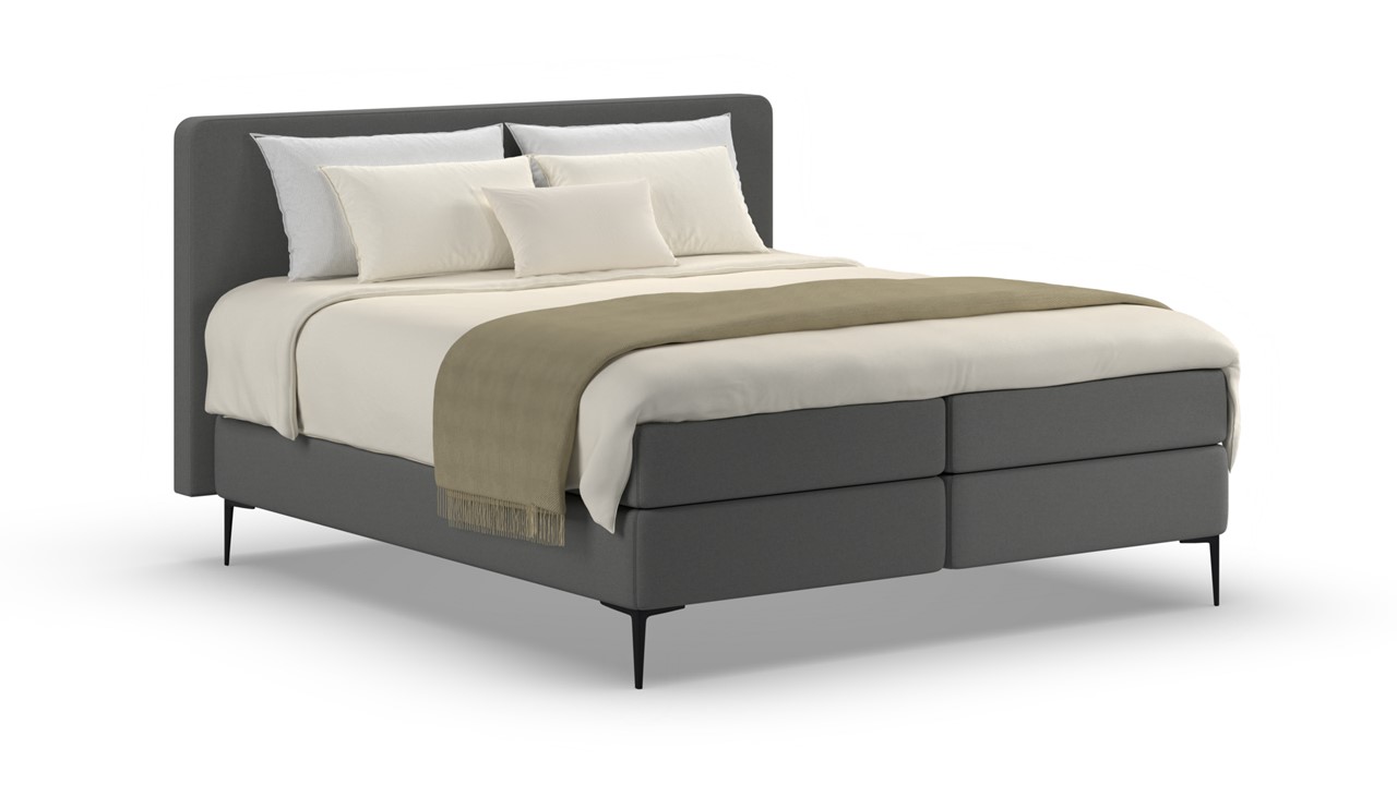 Boxspring Glade - Warm wool anthracite