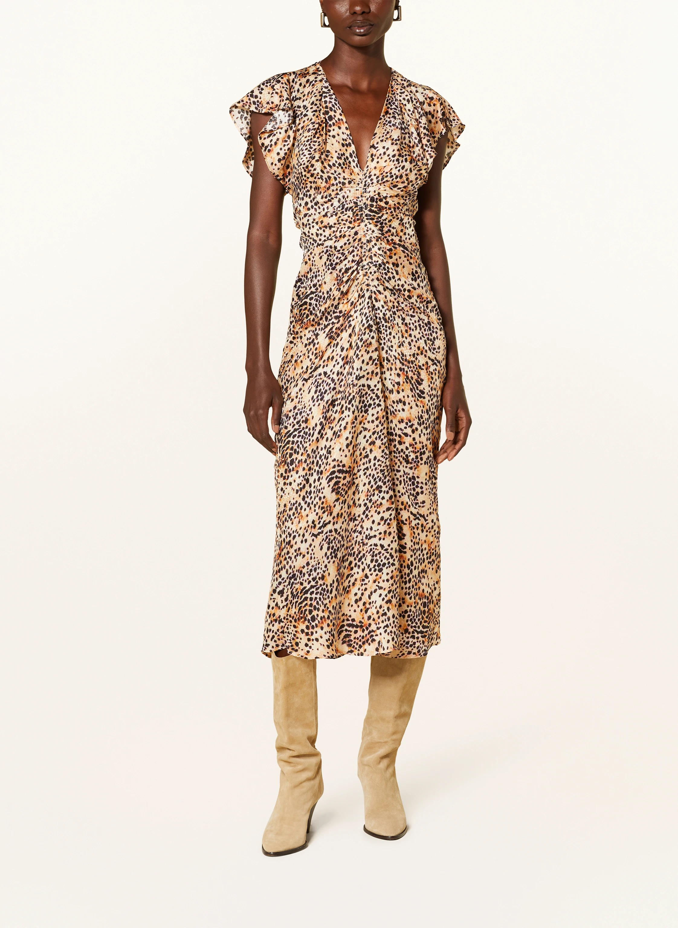 ISABEL MARANT Jacquard-Kleid LINDSAY