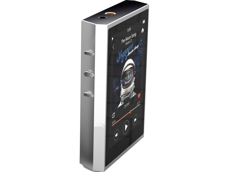 Shanling HiRes-Player M1 Plus Silber Portabler Musik-Player mit integriertem Tidal Streaming-Dienst