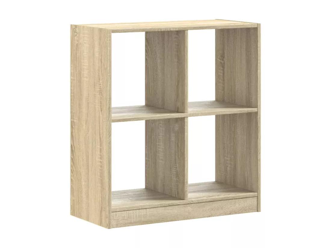 Bibliothèque chêne sonoma 68,5x32x75 cm bois d'ingénierie