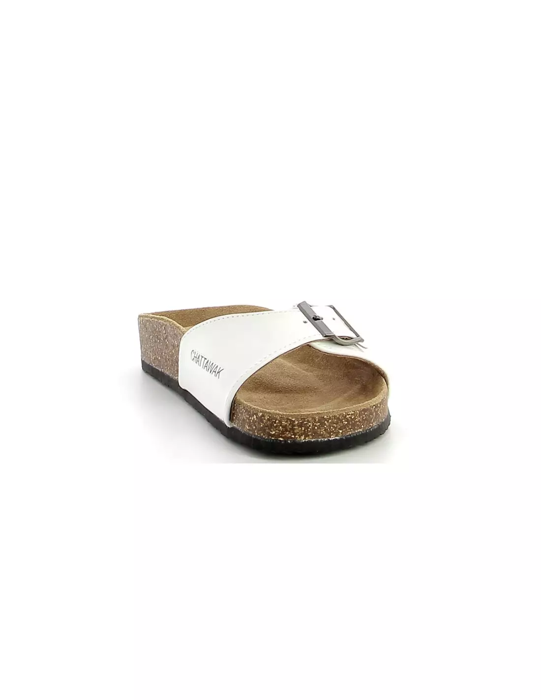 CHATTAWAK OPALINE - Mules & sabots Blanc