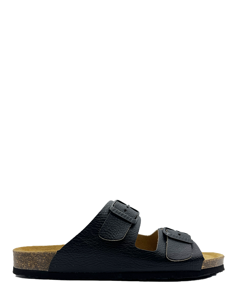 PLAKTON MULES FEMME LAMÉ NOIR