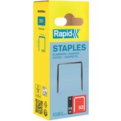 Rapid Agrafe fil fin no. 53, 10 mm, petit paquet