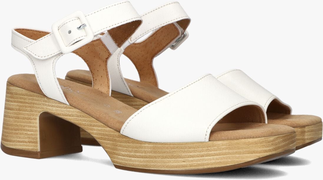 witte gabor sandalen 721.1.0