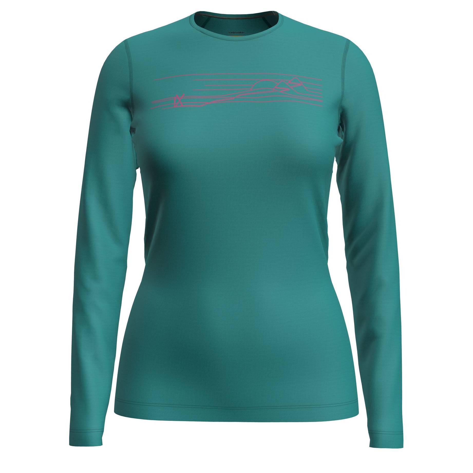 Icebreaker| Damen Funktionsshirt 200 OASIS LS aus Wolle