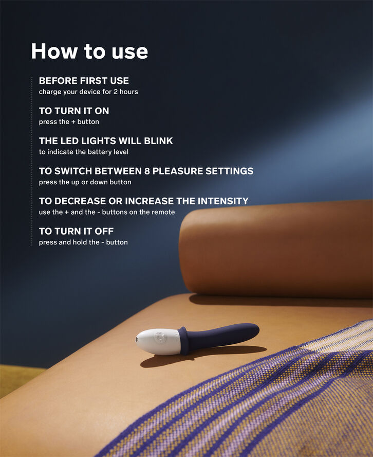 LELO Billy 2 Prostata Vibrator Blå