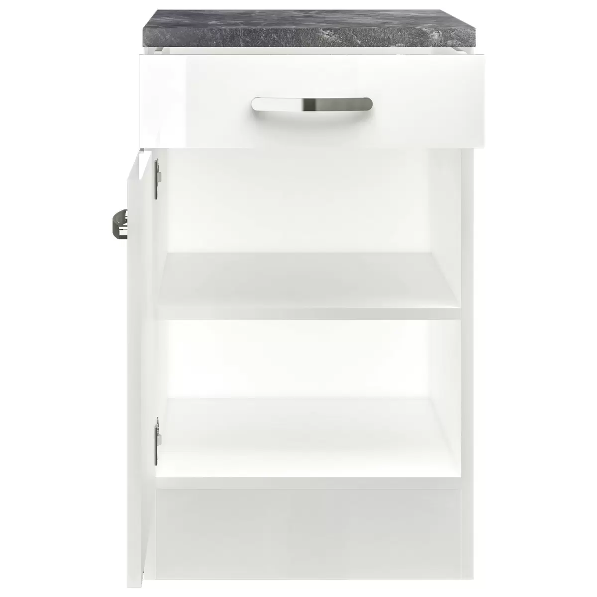 Küchenunterschrank Alba Alba US 50 weiss