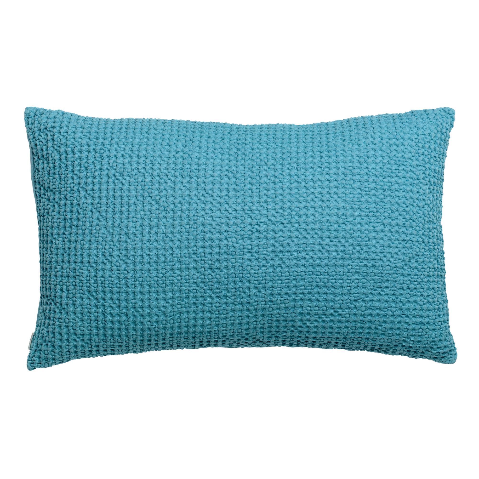 Coussin stonewashed maia quartz 30 x 50 cm
