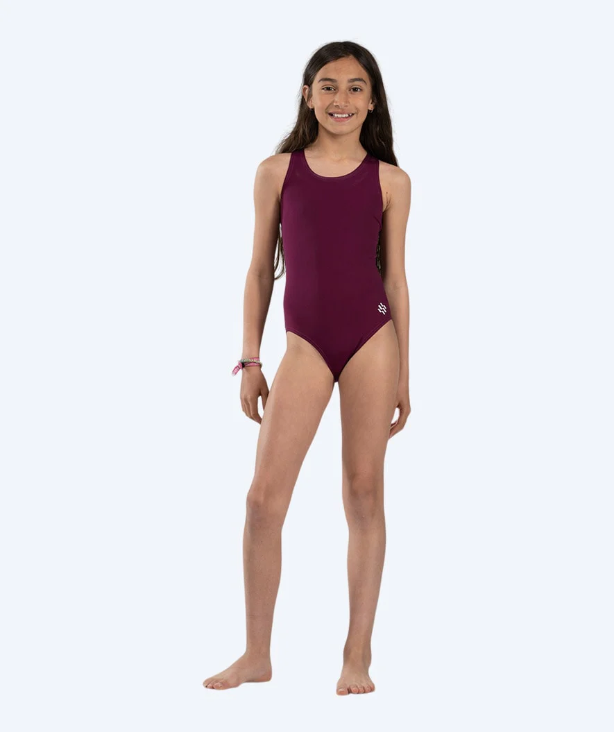 Watery badedragt til piger - Eco Poolparty - Ruby Red