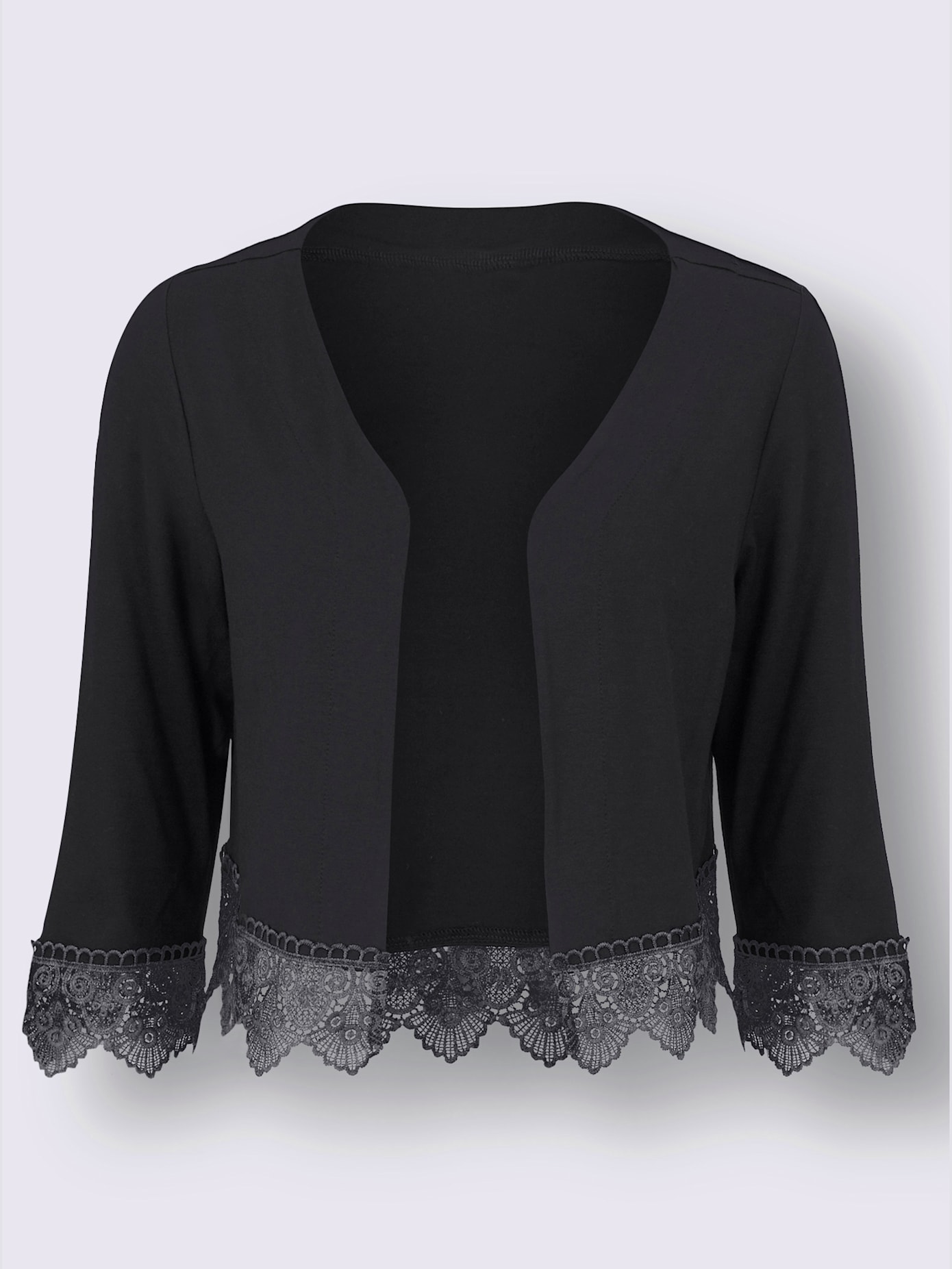 Veste légère coupe boléro tendance