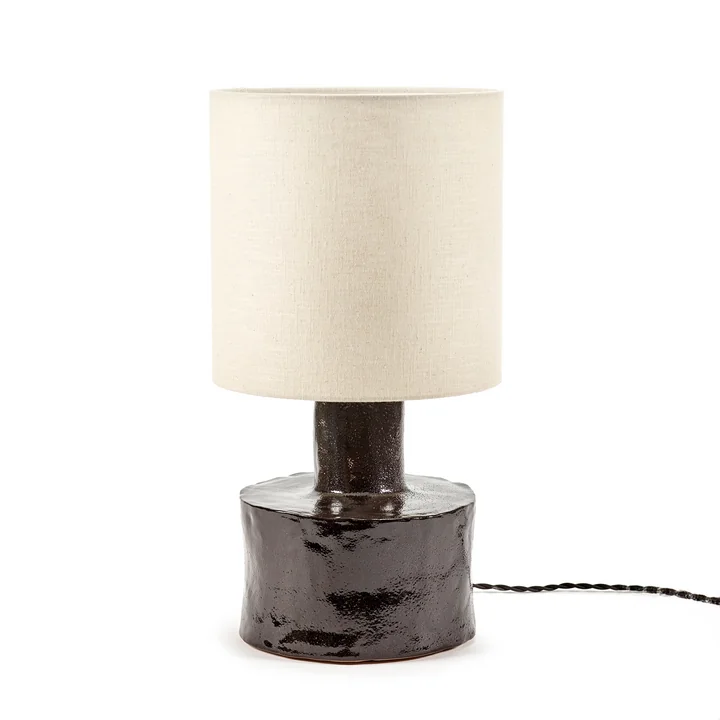 Serax - Catherine Tischleuchte, schwarz / beige