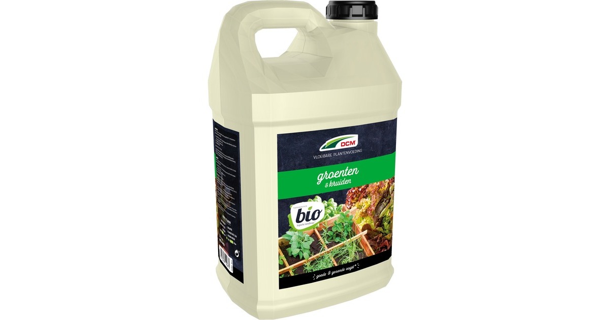 DCMVloeibare Plantenvoeding Groenten & Kruiden 2,5 L meststof