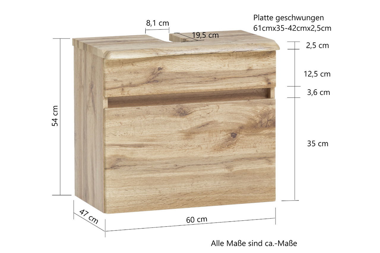 XORA Waschbeckenunterschrank VILLACH