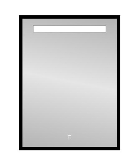 Best Design Black Miracle LED spiegel mat zwart 60x80cm