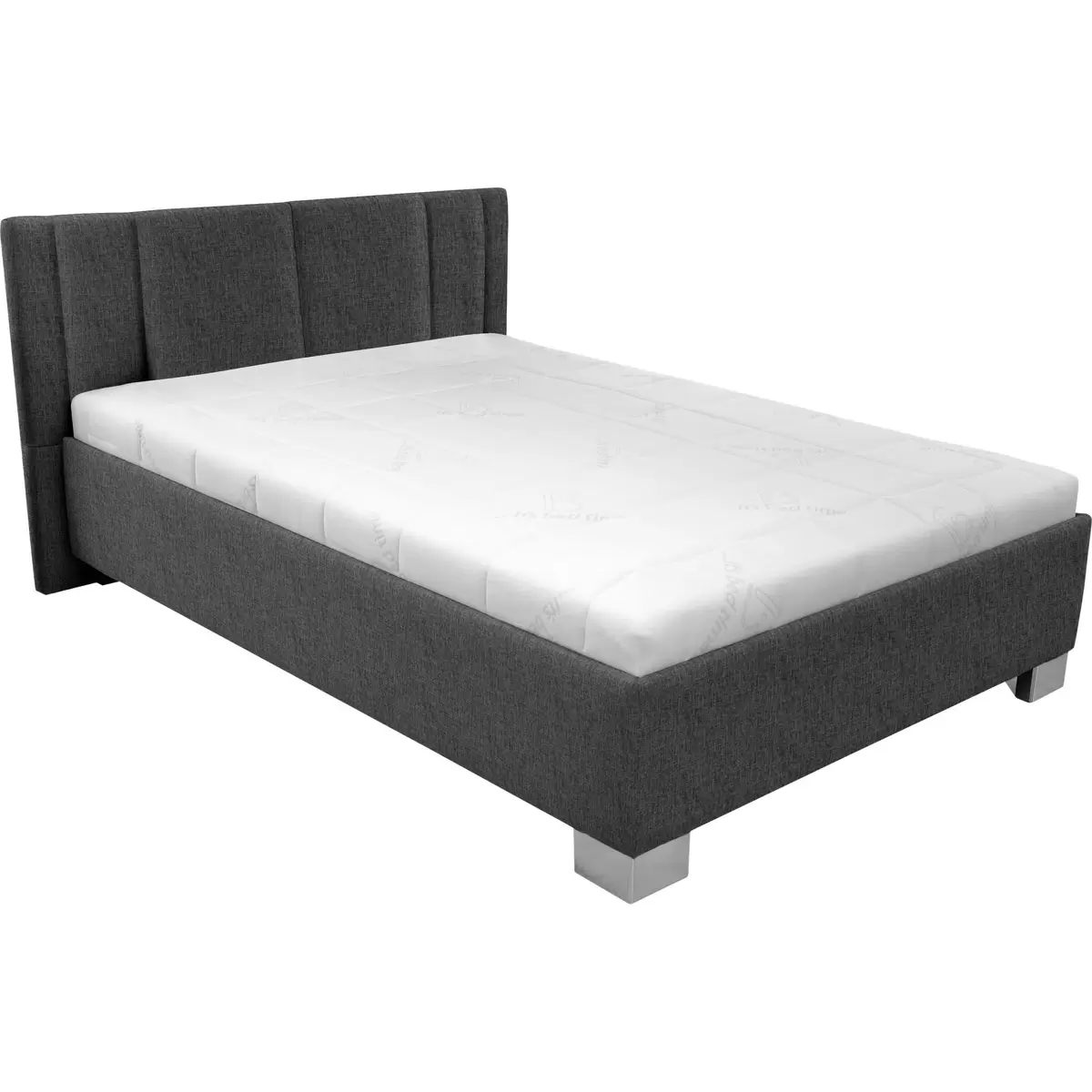 Polsterbett Stilo 140 x 200 Anthrazit