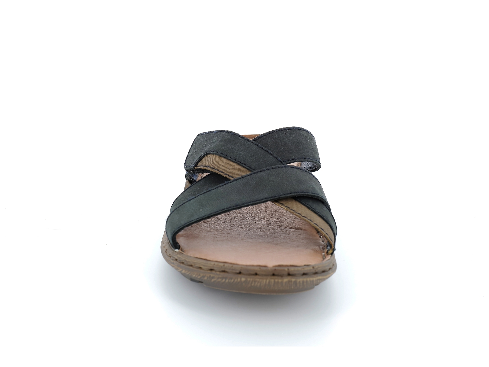 Rieker-22096 Cuir Marine